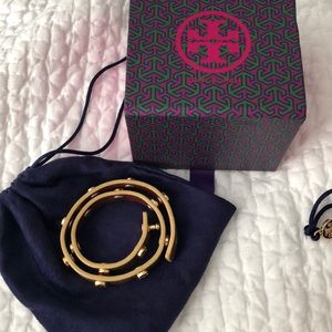 Tory Burch leather bracelet